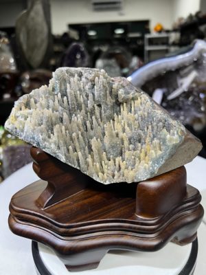 收藏特殊精品-烏拉圭天然黃色雪柱意象